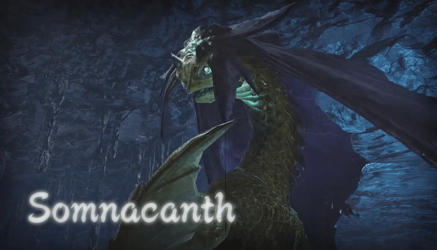 Somnacanth Monster Hunter Rise
